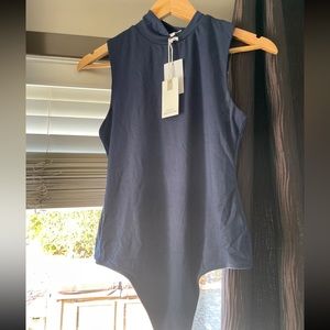 Good American “Good Touch Turtleneck Bodysuit”